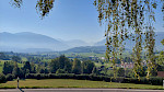 Die Aussicht vom Kafihalt in Uznach